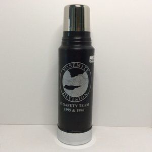 Vintage Aladdin Stanley Vacuum Bottle Black 24oz A944DH Yosemite Division